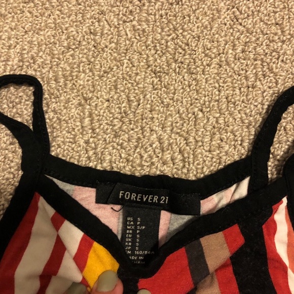 Forever21  top, crop top, summer colors - Picture 2 of 3